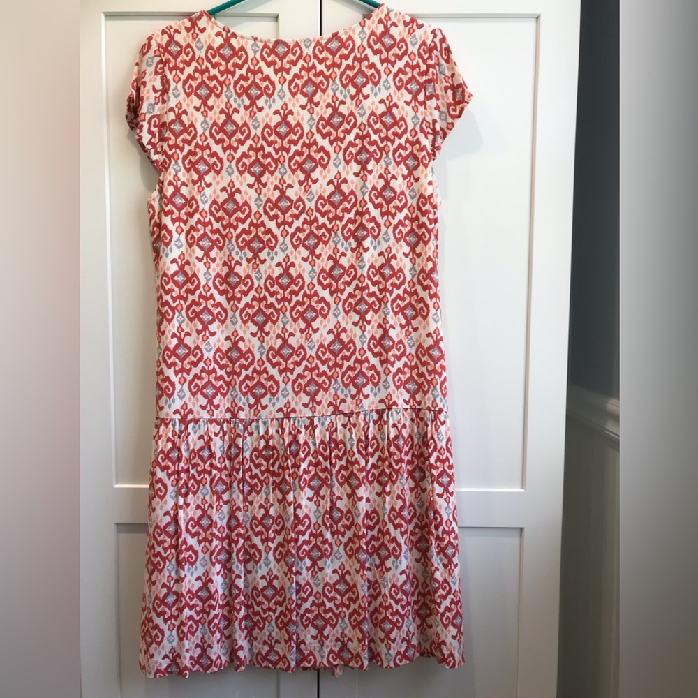 Garnet Hill Crepe Dress Size 10 - Picture 2 of 8